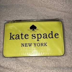 Kate Spade Yellow Wristlet! Brand New!